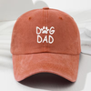 casquette pour dog dad orange sport chien