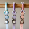 collier pour chien en biothane et paracorde coloris pastel
