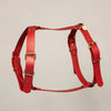 harnais pour chien en biothane rouge