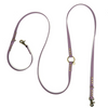 laisse multiposition pour chien biothane lilas