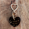 porte clef woof de toi pour les dogparent