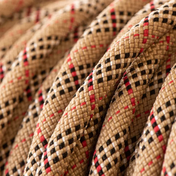 paracorde motif tartan pour collier pour chien