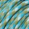 paracorde bleu vert pour collier pour chien