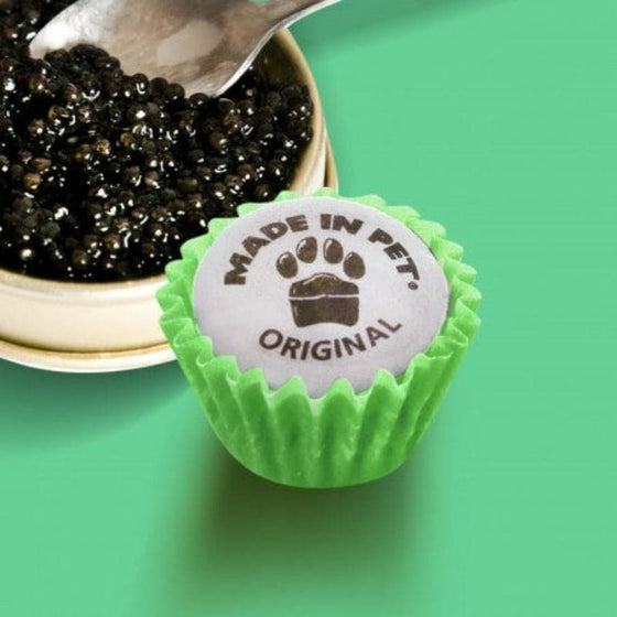 Mini cupcakes pour chiens saveur caviar made in pet